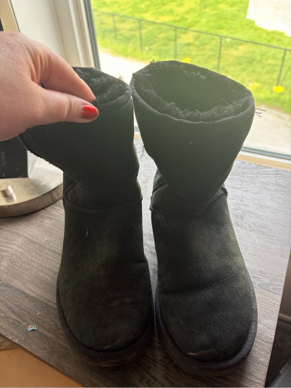 Very good condition UGG boots size 6 black